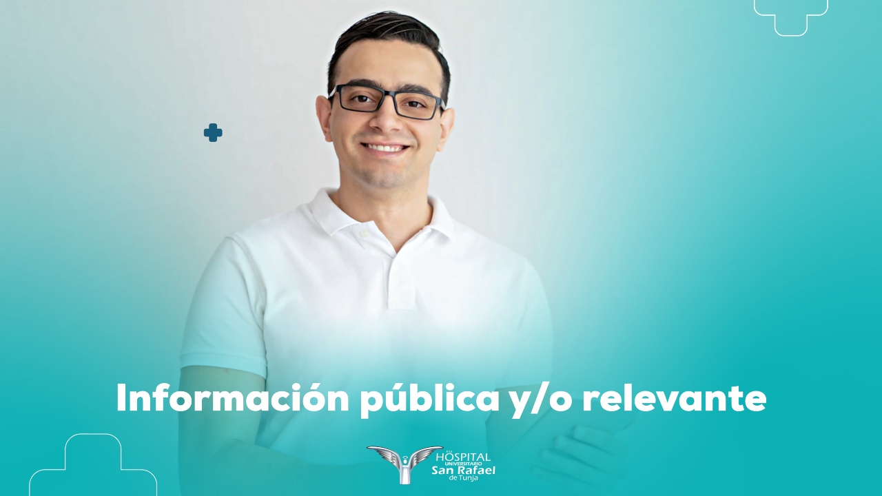 Información pública y/o relevante