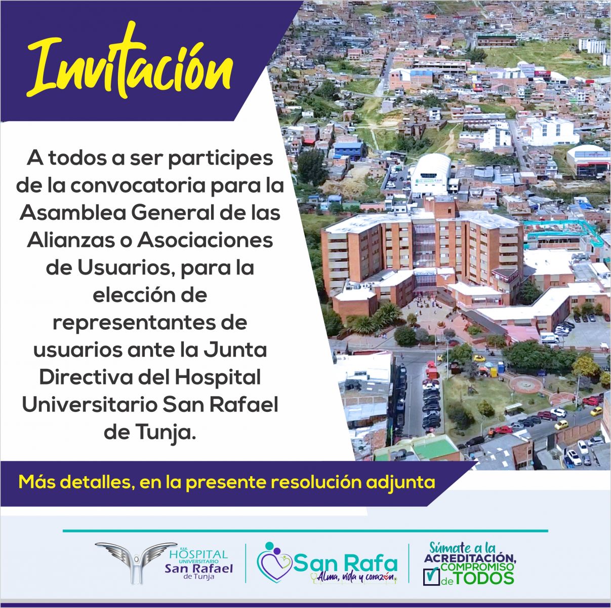 Convocatoria de Elección de Representante  ante la Junta Directiva