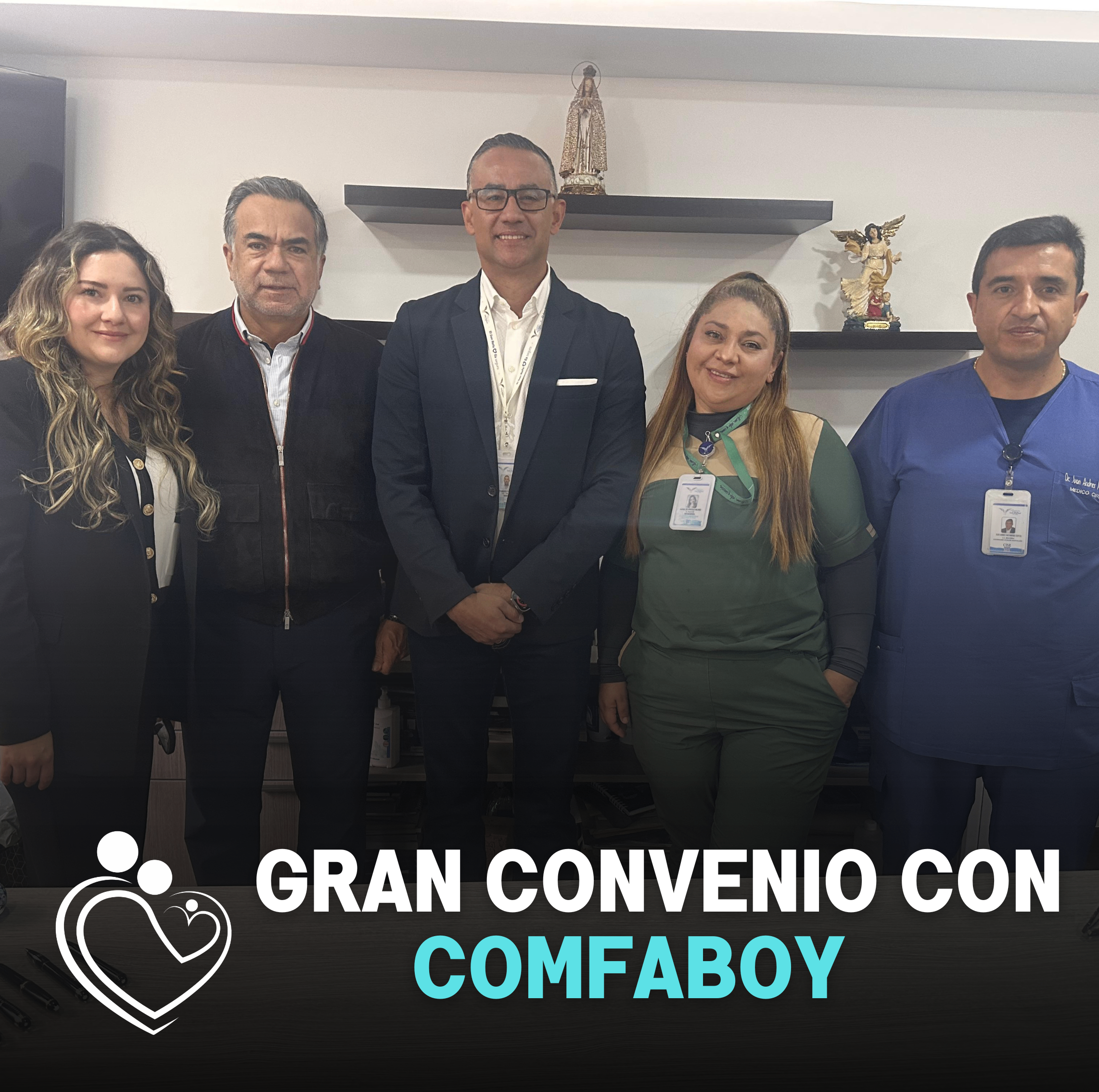 Exitoso convenio entre el San Rafa y Comfaboy
