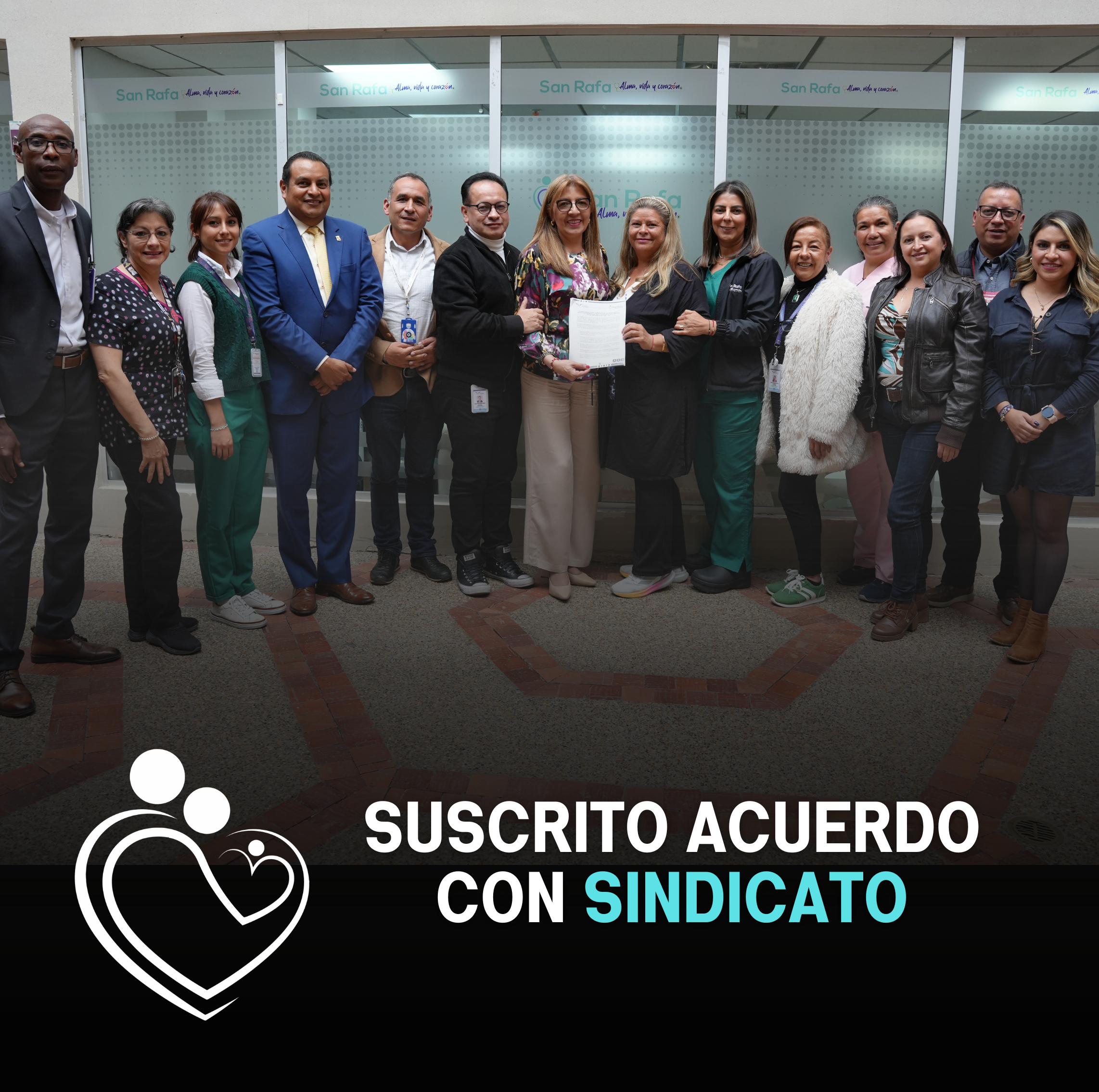 Se suscribió fundamental acuerdo y firma con los sindicatos