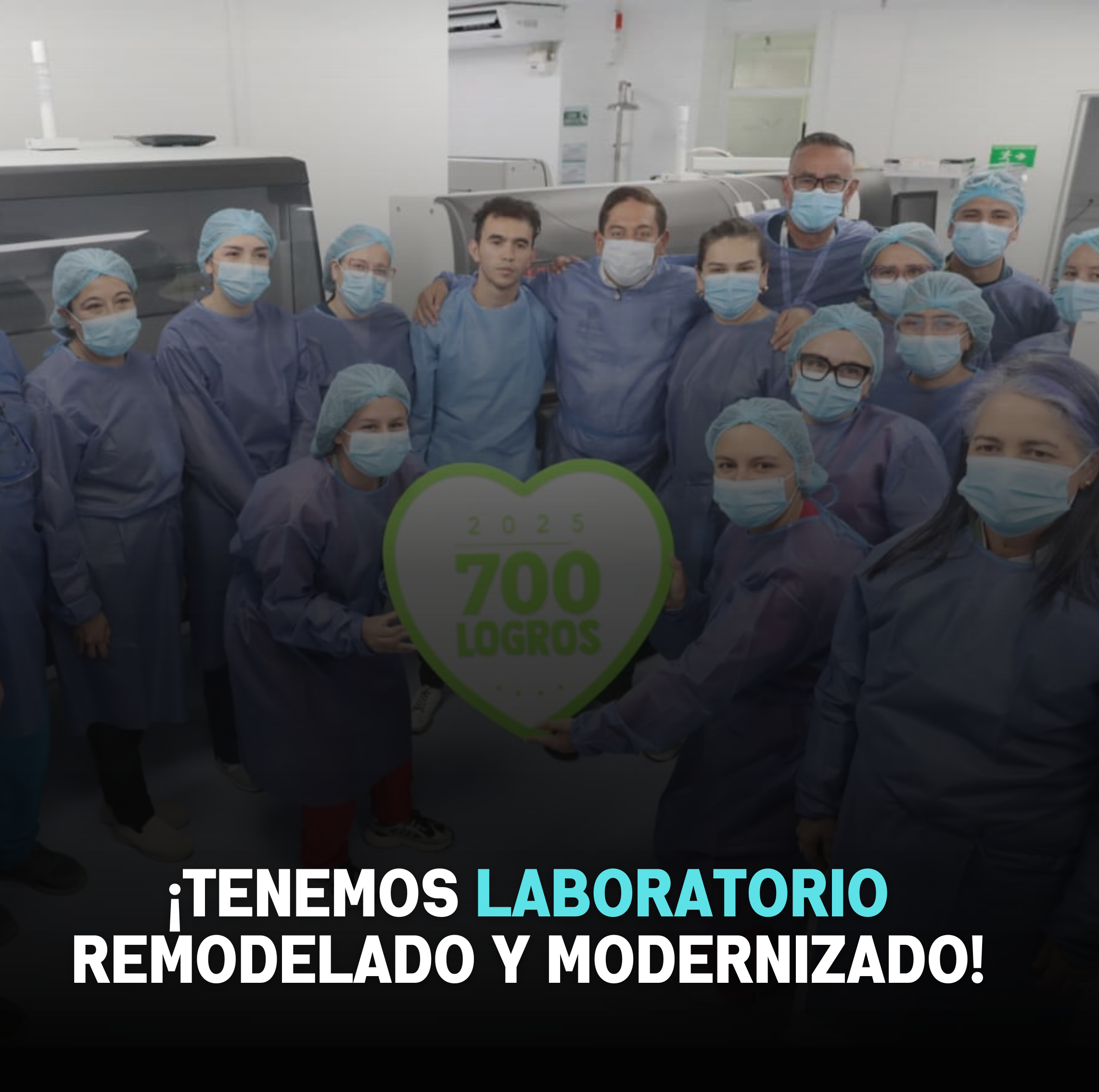 Un moderno laboratorio clínico, al servicio de todos.
