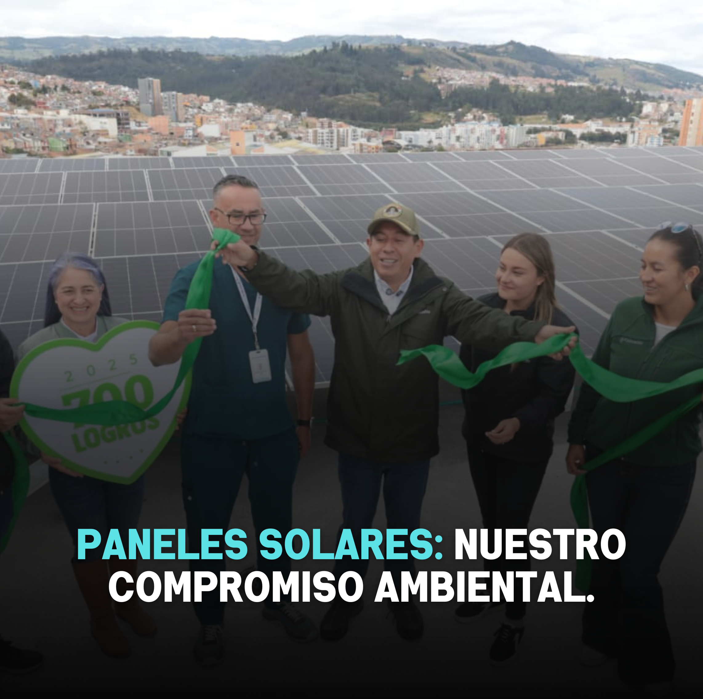 Con los paneles solares estamos en sintonía con el medio ambiente y la eficiencia energética.
