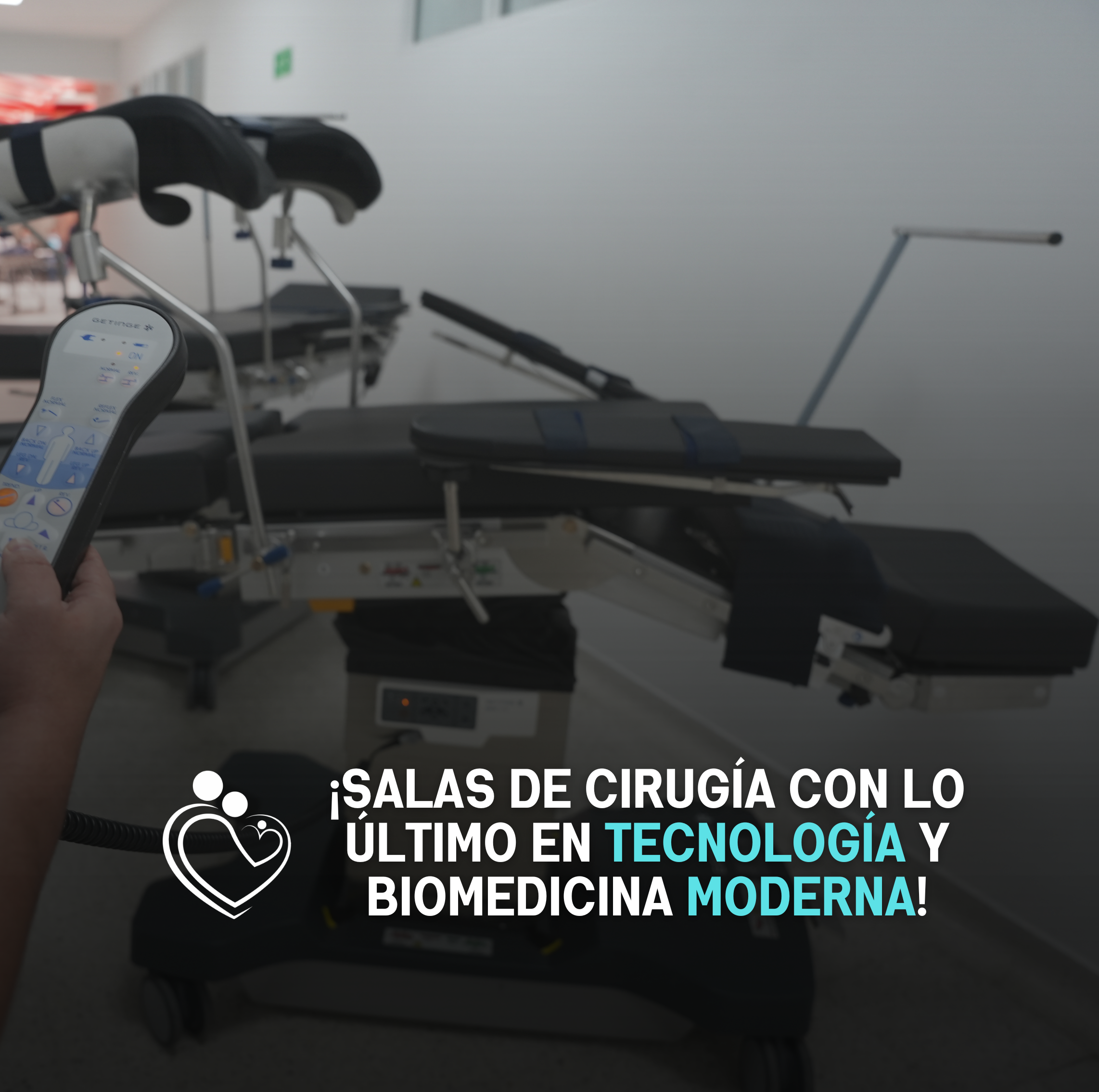 Nuestras salas de cirugía cada vez más renovadas.