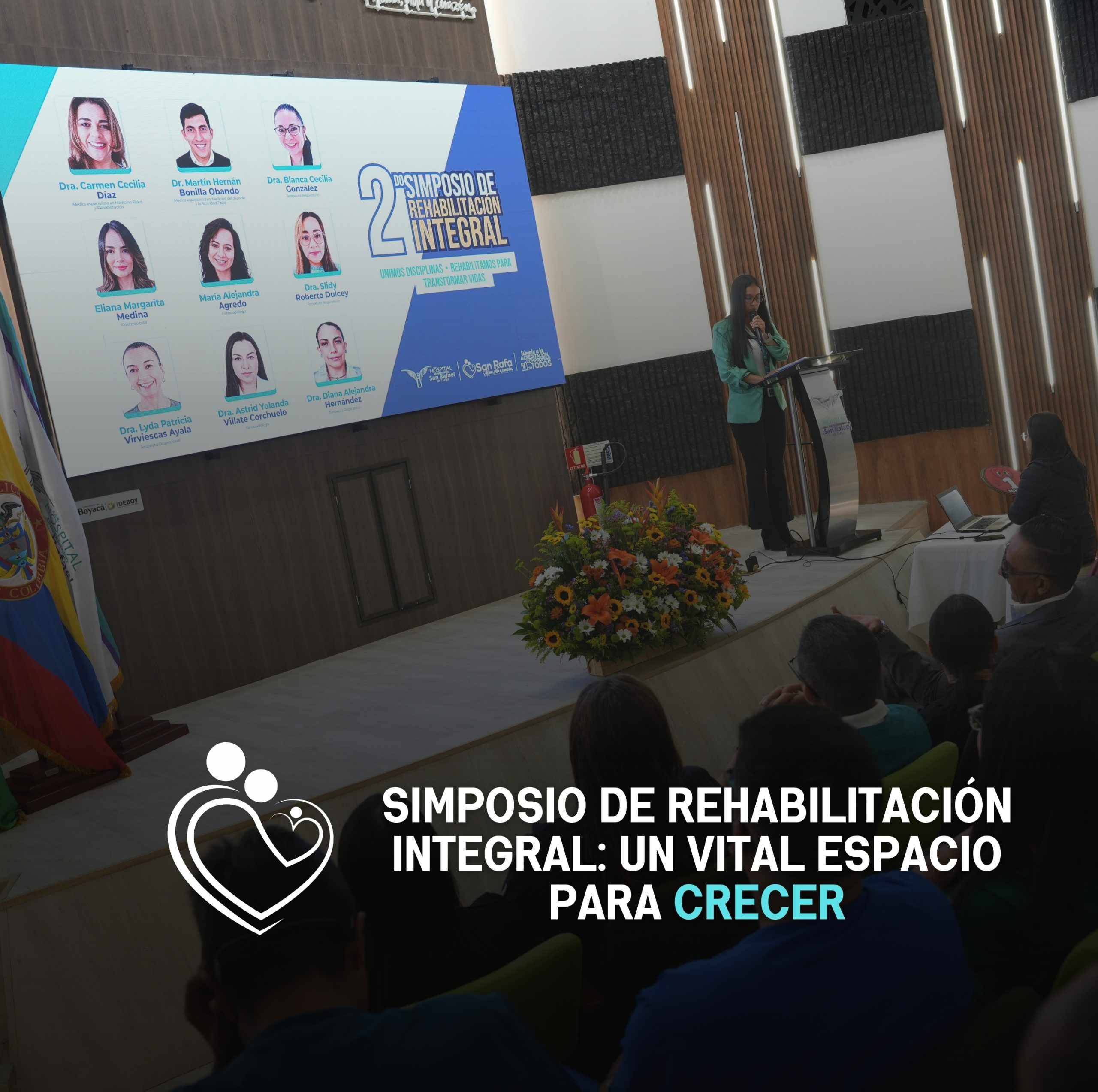 Con el Simposio de Rehabilitación integral, nos fortalecemos como institución.